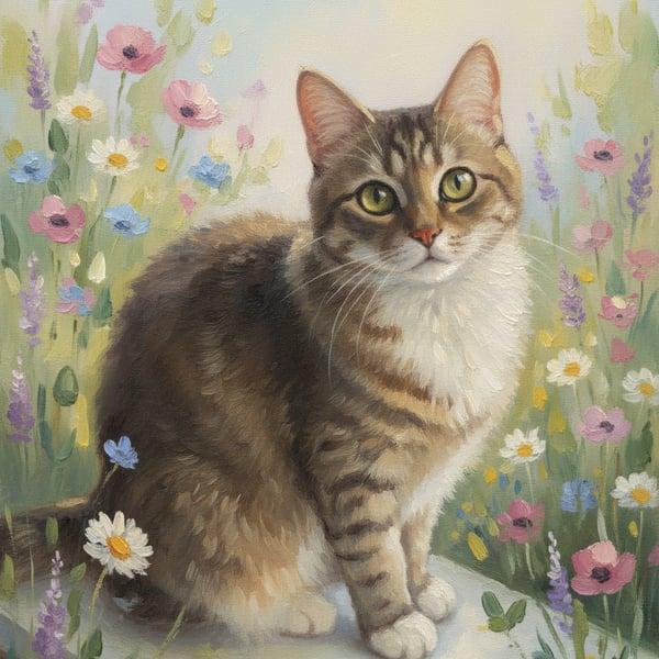AI-портрет — Импрессионизм